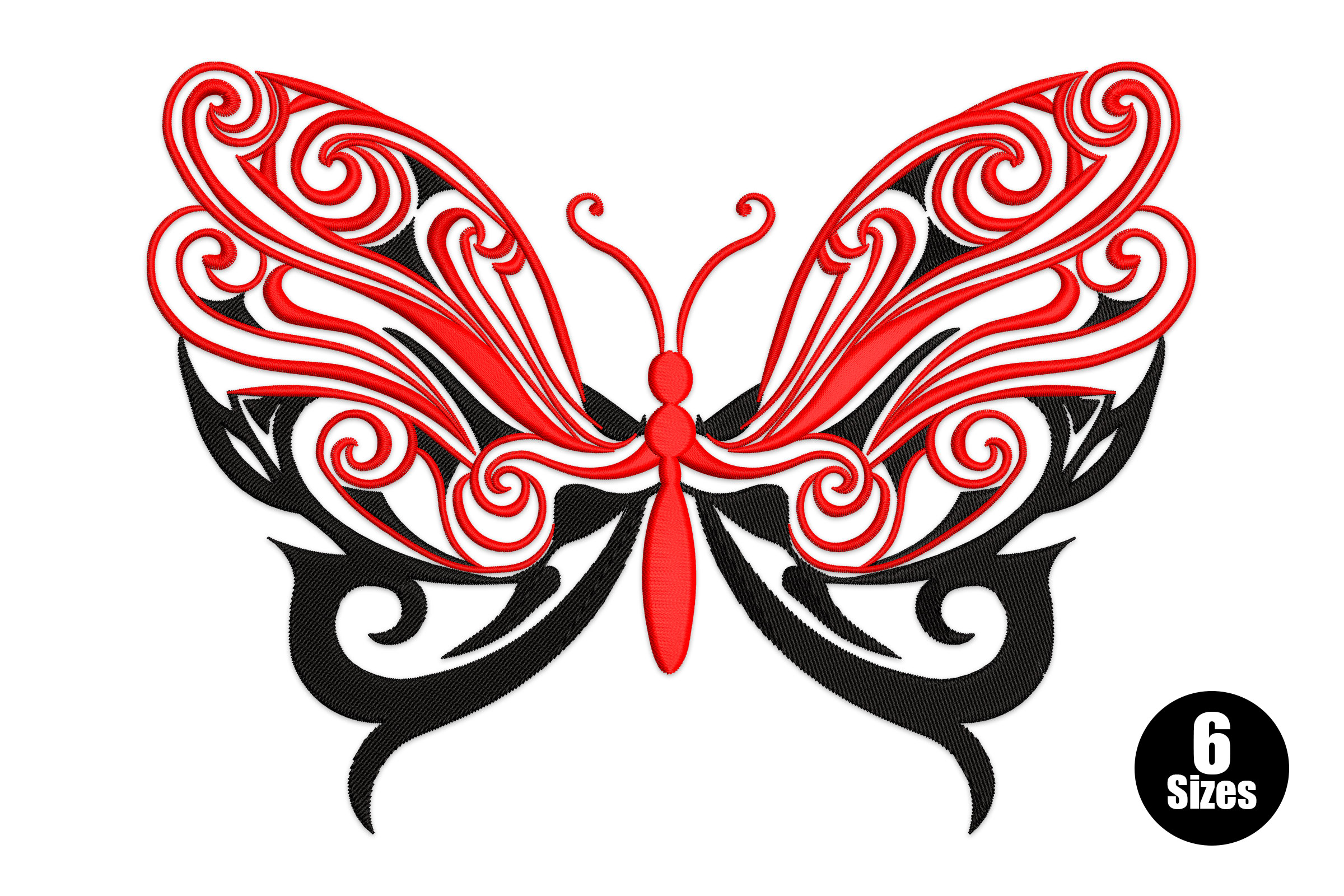 Elegant Butterfly Embroidery Design Free Download