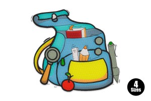 Free Backpack Embroidery Design