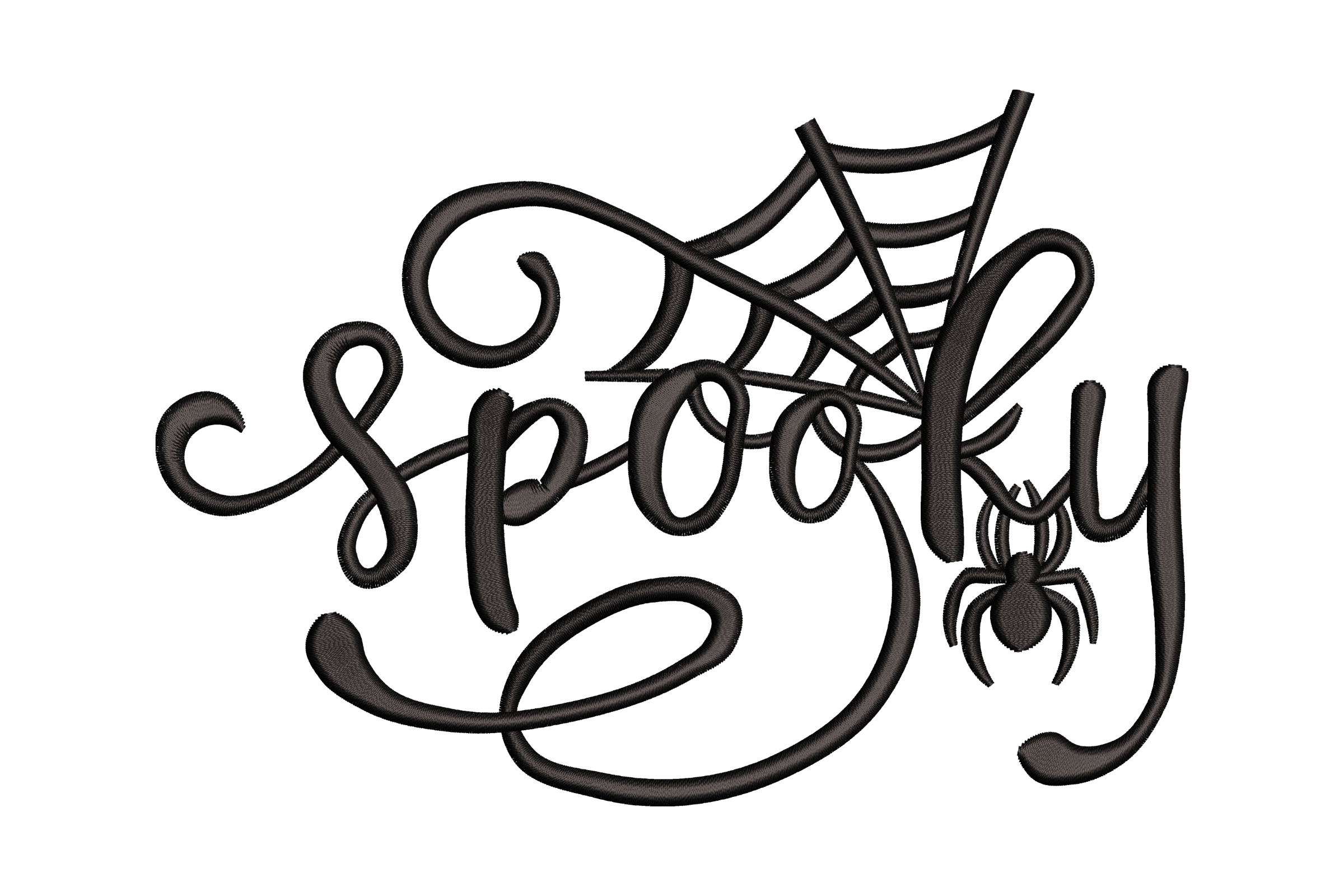 Free Spooky Spiderweb Machine Embroidery Design