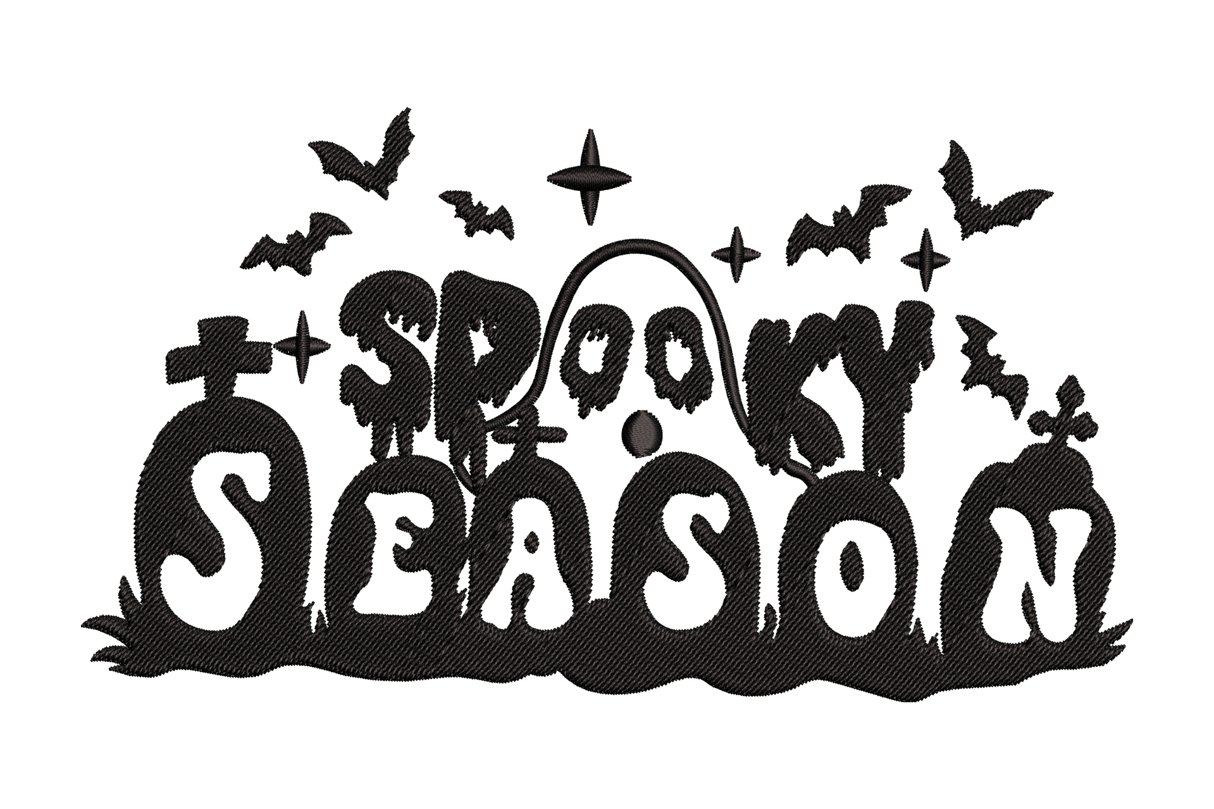 Spooky Season Machine Embroidery Design