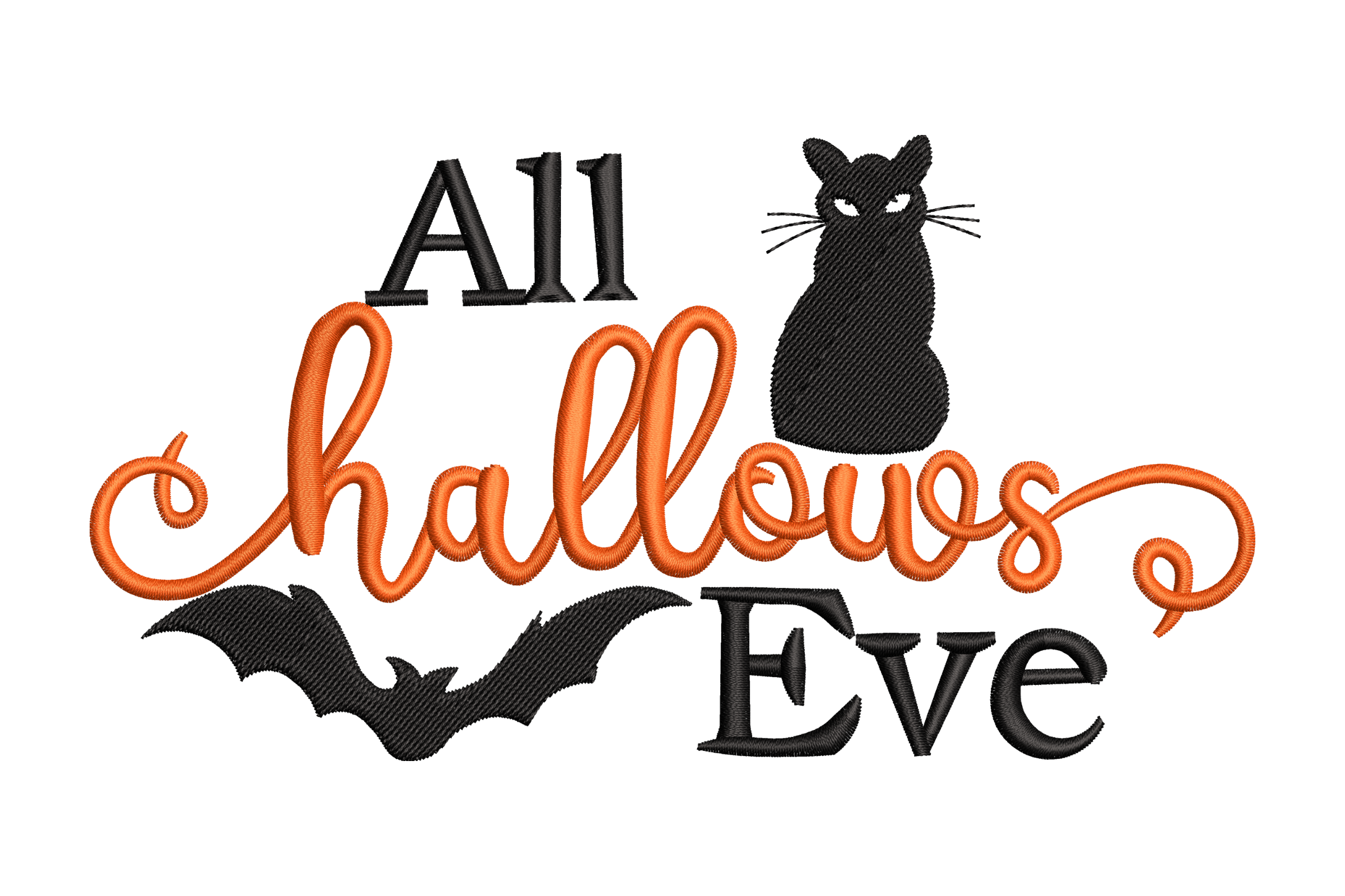 Premium All Hallows Eve Machine Embroidery Design