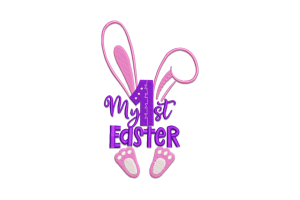 Free My 1st Easter Machine Embroidery Design