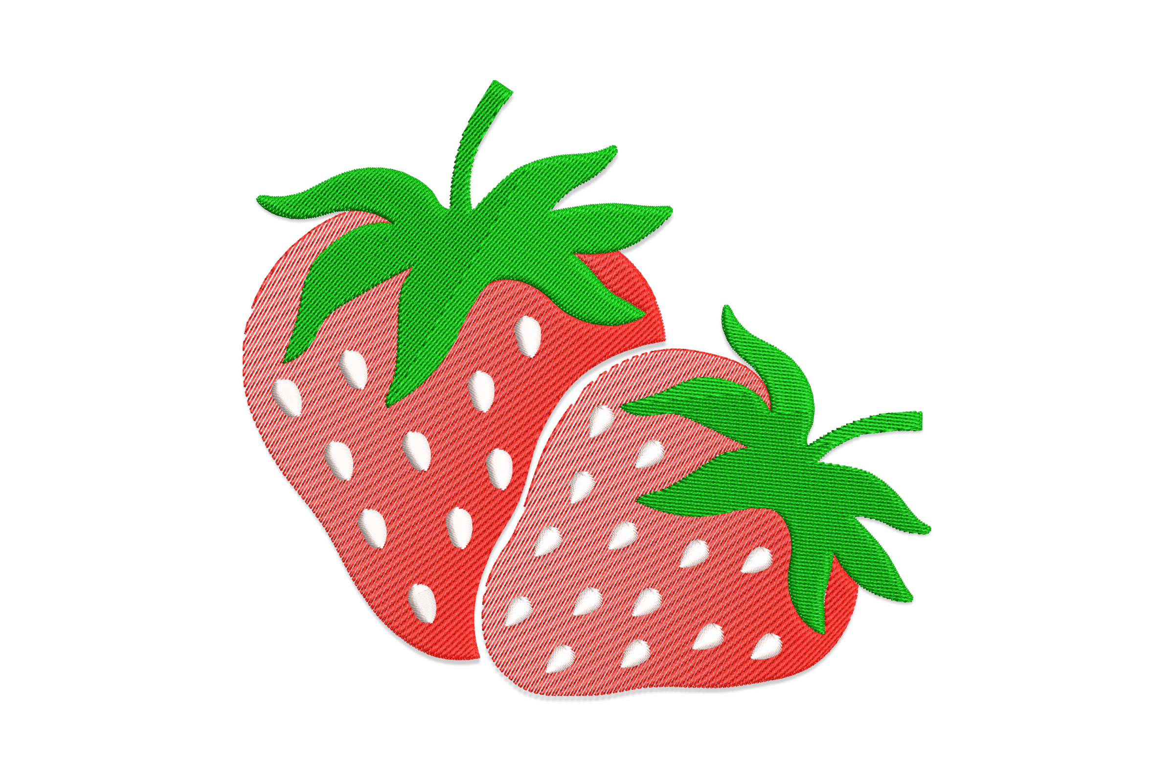 Free Strawberry Machine Embroidery Design