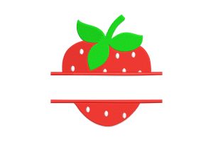 Free Strawberry Machine Embroidery Design